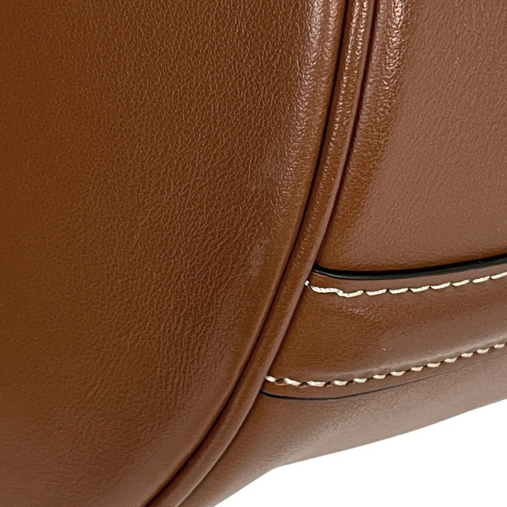 Celine Teen Bucket Bag Shoulder Leather Brown - Picture 3 of 7
